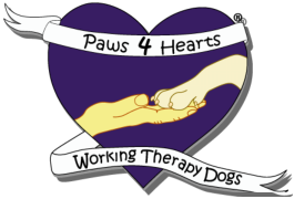 Paws 4 Hearts Working Therapy Dogs